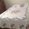 Homemade Quilt that fits a Queen size bed  offer Holidays