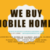 We buy Mobile Homes