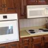 Whirlpool wall oven/cooktop Kitchenaid/over range Whirlpool Gold microwave/Kenmore dish washer 