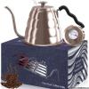 Triple Layer 18/8 Stainless Steel Pour Over Coffee Kettle with Thermometer, Just 
