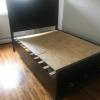 sectional couch night stand bed frame