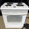 White GE slide in range offer Appliances