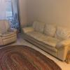 Real Leather Sofa and Recliner (bonus side tables) offer Home and Furnitures