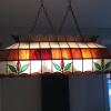 Pool table light fixture