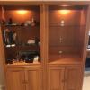 Oak Book Shelves / Cabinets (2) offer Home and Furnitures