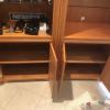 Oak Book Shelves / Cabinets (2)
