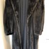 Mink fur dark brown full length offer Clothes