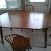 Dining Table and Chairs