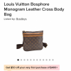 Louie Vuitton cross body bag.
