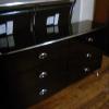 Head board with dressed and night stand