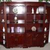 SOLID CHERRY 4 SECTION WALL UNIT