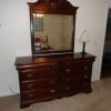 Double Dresser with larger Mirror