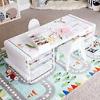 The Container Store White Elfa Kids Coloring Table Mesh White offer Kid Stuff