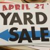 Yard or Garage Sale offer Garage and Moving Sale
