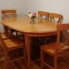 7 pieces dining table set offer Home and Furnitures