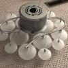 CHROME CEILING LIGHT FIXTURE offer Home and Furnitures