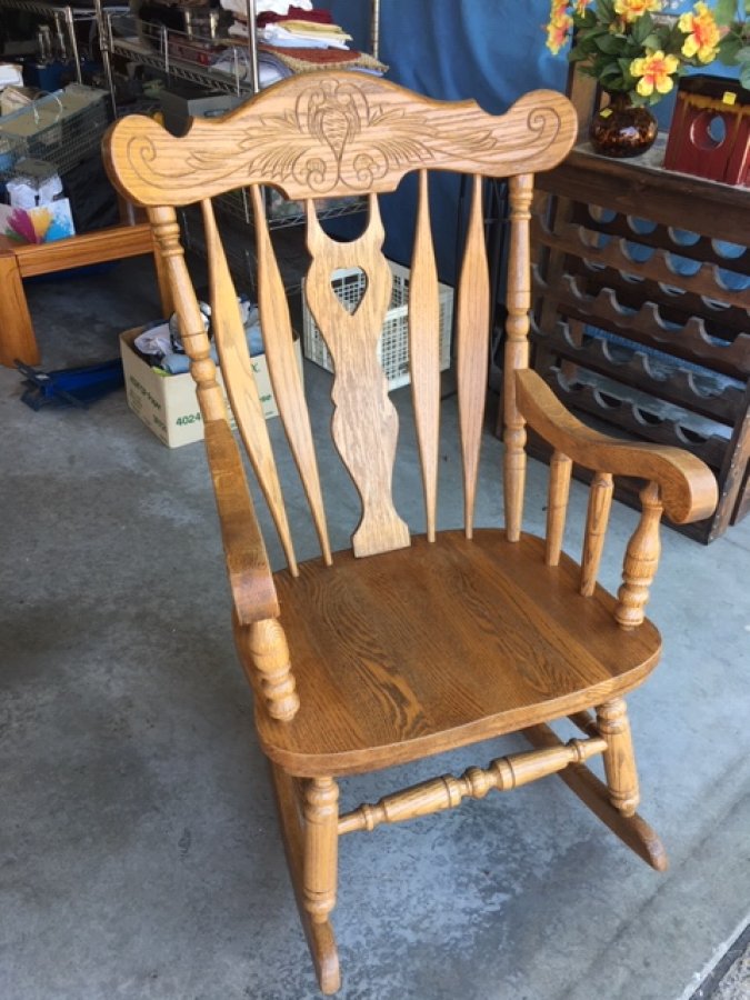 Rocking chair | Roseville Classifieds 95747 917 Connell Ct | $30 | Home