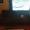 Couch, chair & half w ottoman  offer Home and Furnitures