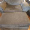 Couch, chair & half w ottoman 