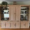 Three Piece entertainment center made by Drexel Furniture 