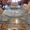 Glass top table offer Home and Furnitures