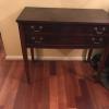 Antique diner room table and chairs set