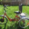 electric (hybryd) adult tricycle