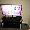 43” tv with tv stand LG