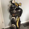 Left Hand Golf Clubs and Bag