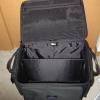 Creative Memories Soft Black Zipper Scrapbook Organizer Tote Storage Bag Case  