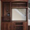 Large Red Oak Entertainment Center