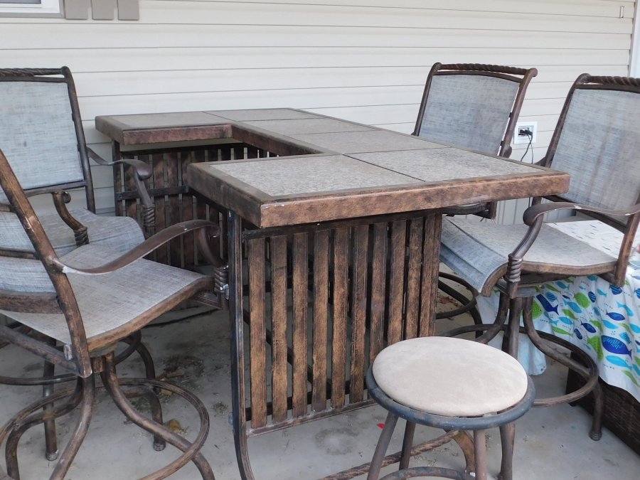 6 piece patio bar set | McAllen Classifieds 78577 | Home and Furnitures