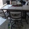 6 piece patio bar set