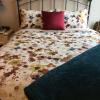 Queen bed and frame for sale  offer Home and Furnitures