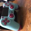 PS4 controller aqua and purple monsters inc edition 