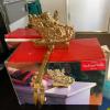  2  gold Stocking santas offer Home and Furnitures