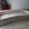 Vintage 70's white sofa