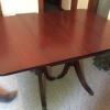 Duncan Phyfe Table & 4 Chairs
