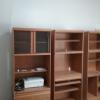 office shelving and desk