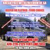 CDL-A smaller family owned GA Co. -SE & MW. $1300-$1700 Flex hometime - Choose either Reefer or flat 