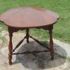 ETHAN ALLEN HANKERCHIEF TABLE