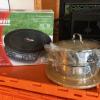 Nuwave Induction Cooktop W/3.5 qt  cookware steamer