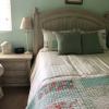 Queen bed and night stand offer Home and Furnitures