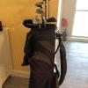 Golf Clubs and bag