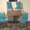 Retro 1960's chrome dining set offer Home and Furnitures