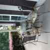 Glasstop table and 4 chairs for sunroom or patio offer Home and Furnitures