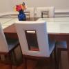 CONTEMPORARY 6 CHAIR DINING SET