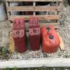 Metal gas containers 