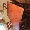 Kitchen table and four chairs, cherry   offer Home and Furnitures