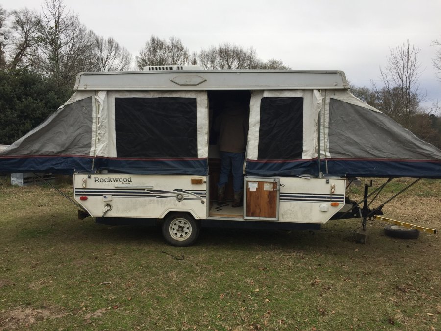 98 Rock Wood Pop Up Camper asking 1200 Texas Classifieds 75501